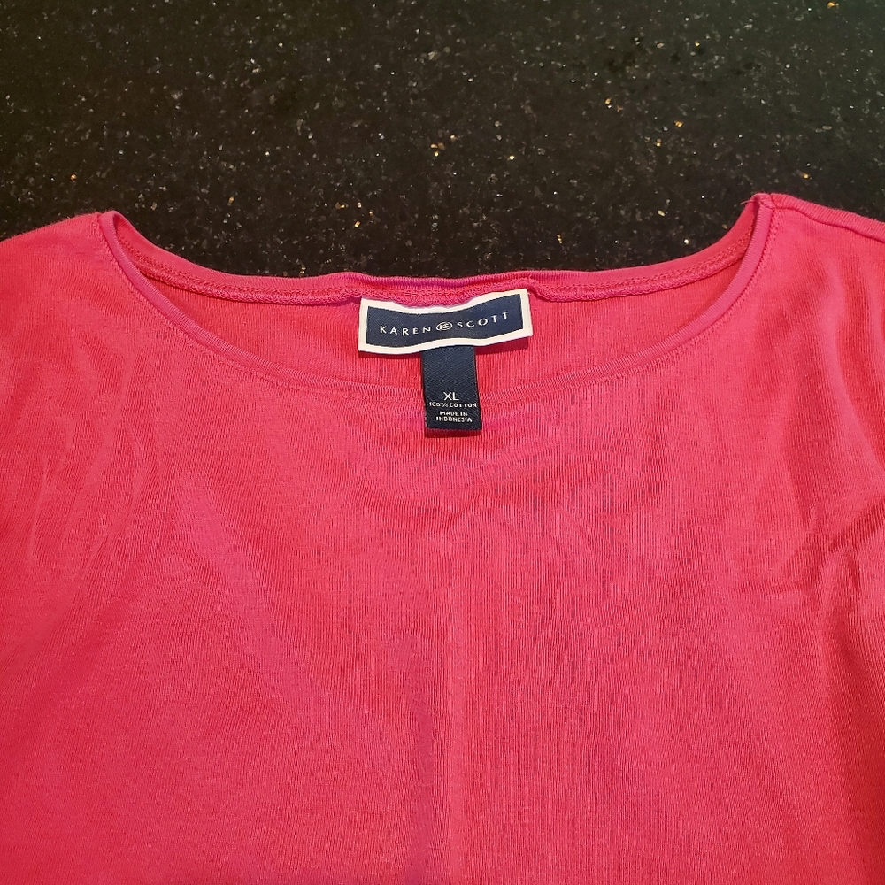 Hot Pink Sleeveless Top